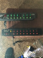 TWO American DJ Professional SC-8FC 57 relay 8 channel switch Parts, not Workin