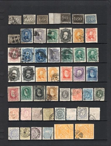 BRAZIL 1845-1960 Large collection from classic issues. Mixed condition. 15 scans