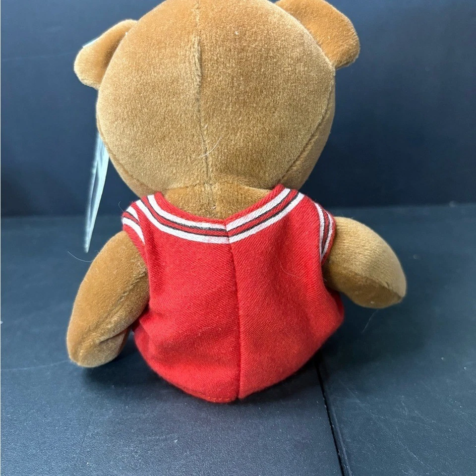 Oso de peluche marrón Fanimals Chicago Bulls nuevo con etiquetas Foto 4 de 4