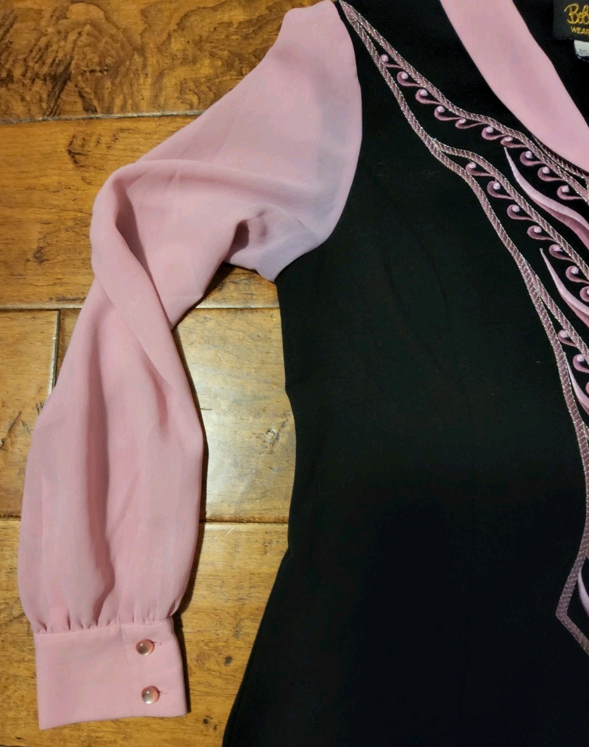 Vintage Bob Mackie Wearable Art Womens Small Embr… - image 8