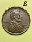 1918 LINCOLN WHEAT CENT,  high condition coin, XF/AU nice sharp details #8