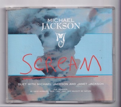 (MA888) Michael & Janet Jackson, Scream: The Remixes - 1995 CD