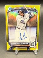 Franyerber Montilla 2025 Bowman Chrome #CPA-FM First (1st) AUTO Yellow [#65/75]