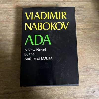 Ada by Vladimir Nabokov   4th Printing HC   DJ   Vintage 1969 Novel