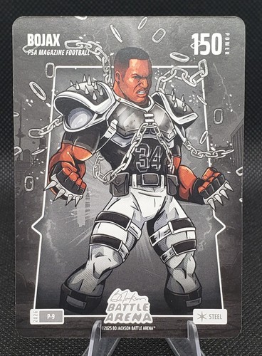 Bo Jackson Battle Arena 2026 Bojax P-9 PSA Magazine Exclusive SP Steel 150 Power