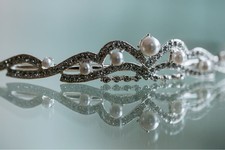 Pearl Crystal Tiara
