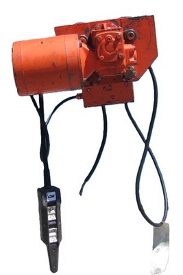 CM 3 Ton Series 635 Electric Motor Driven Trolley 230V 3 phase for a CM Hoist