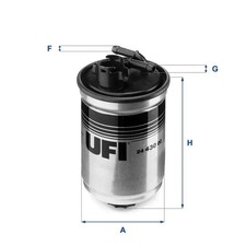 Filtre à carburant Ford P 100