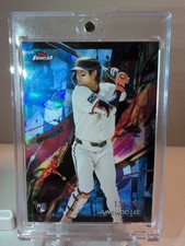 2024 Topps Finest Jung Hoo Lee #44 Sky Blue Refractor /280 (RC)