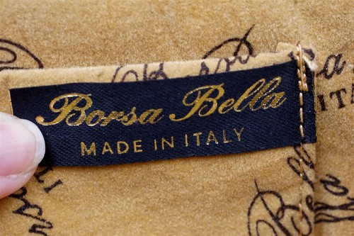 Vintage BORSA BELLA Floral Tapestry Box Purse Handbag Train Case Made in Italy - Bild 24 von 24