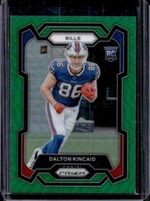 2023 Panini Prizm Dalton Kincaid RC Green Rookie #308 Bills