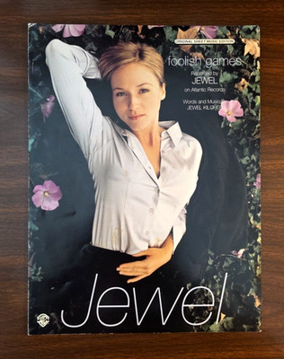 Sheet Music ''Foolish Games'' 1997 by Jewel M78