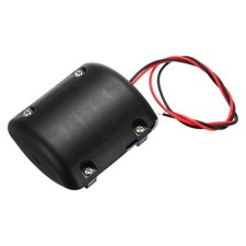 DC 12V 6200RPM Vibrating Vibration Motor Cushion Black Plastic Shell