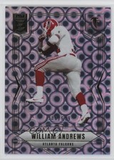 2025 Panini Donruss Elite Lavender Pyramids 386/649 William Andrews #60 0u06