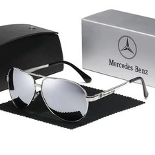Car High-End Luxury Polarized Sunglasses Anti Glare Goggles For Mercedes Benz