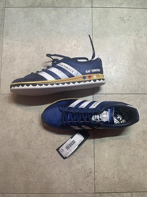 New Adidas Raf Simons L.A. Stan Legend Ink Blue Shoes EE7951 Trompe L'oeil sz 8