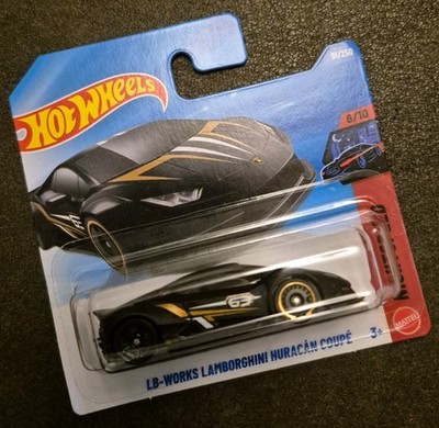 Hot Wheels LB-Works Lamborghini Huracan Coupe Satin Schwarz Nightspeed 8/10 OVP