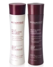 Set-Keranique®Color Boost Hair Growth Shampoo & Conditioner, 8oz ea/Free S&H