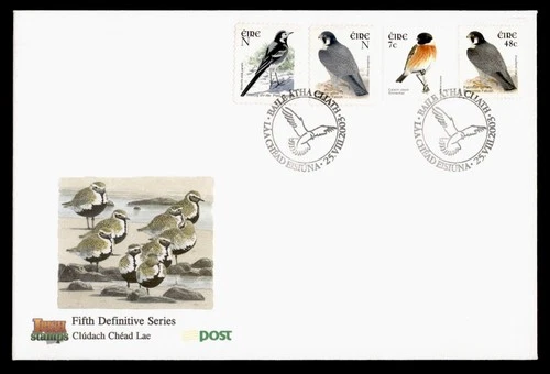 DR WHO 2003 IRELAND FDC BIRD COMBO M77293