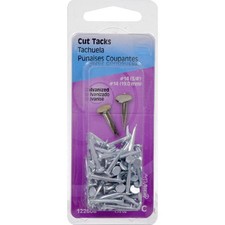 Hillman 122608 Galvanized Steel #14 x 3/4 in. Cut Tacks 1.75 oz. (Pack of 6)