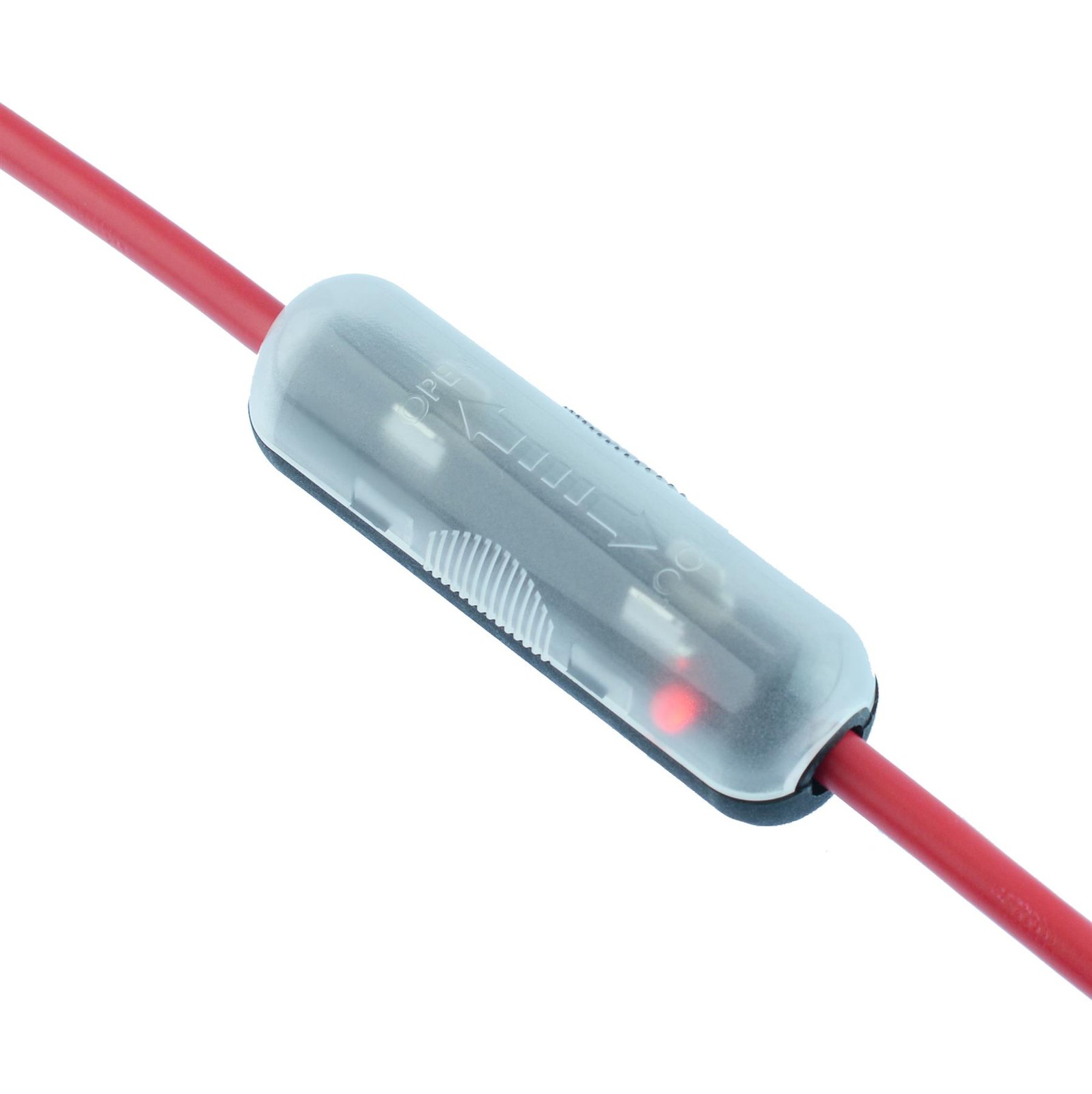 6.3x32mm LED Indicator Inline Fuse Holder 30A R3-77 6 x 30mm