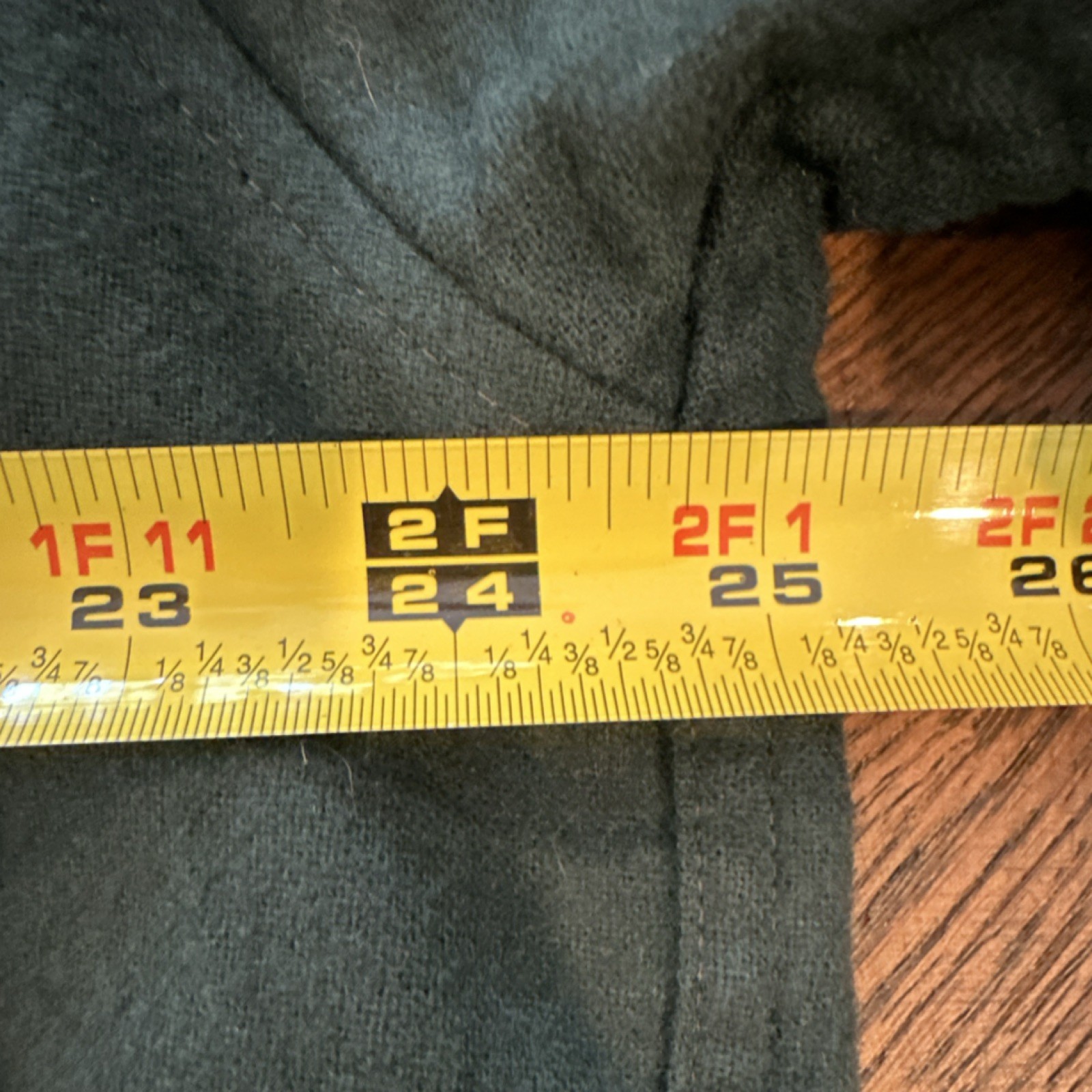 WTGPendleton Men's Green Brown Solid Wool Flannel… - image 9