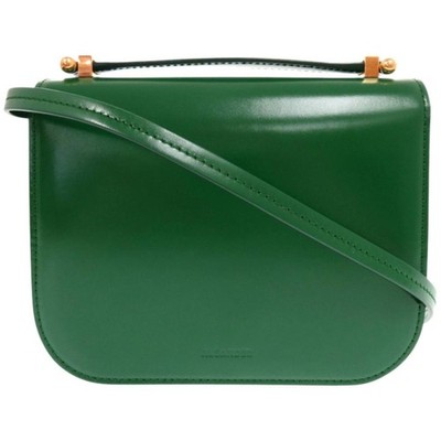 JIL SANDER Bag: Tao Green W18×H15×D4.5cm w/dust bag;
