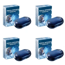 Electromagnetic Car Snow Removal Device 4PCS | Solar Anti-Freeze Molecular Deici