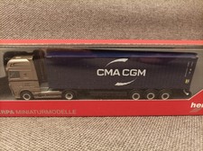 Herpa H0 1:87 in OVP; 312042 DAF 105 XF SSC Container-Sattelzug "Hölzel CMA/CGM"