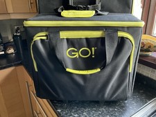Accuquilt Go Tote Bag PLUS Go Cutting Machine, cutting mats and a die