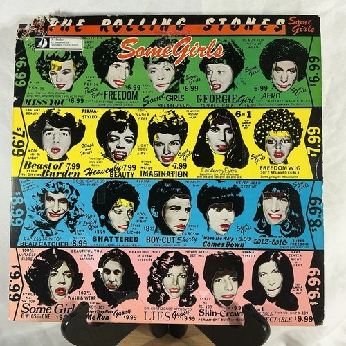 The Rolling Stones Some Girls Vinyl LP Record (1978) COC-39108