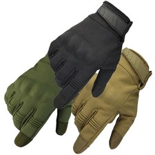Tactical Combat Breathable Waterproof Gloves Men Full Finger Gloves Touch Screen