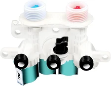 W11096268 W11220230 Water Inlet Valve Compatible with Whirl-Pool Ken-More Washin