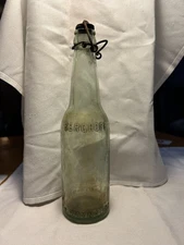 pre pro Berghoff Beer Bottle Ft. Wayne Indiana 12.5 oz lightning cap
