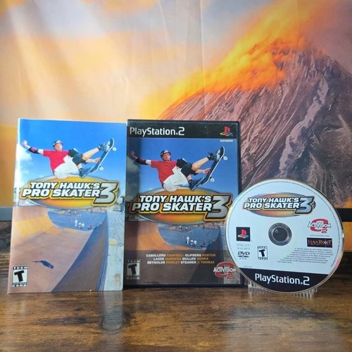 Tony Hawk's Pro Skater 3 - Sony PlayStation 2 PS2 CIB Complete THPS - Tested
