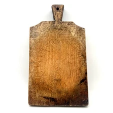 Antique French Wood Bread Board Cutting Board Farmhouse Country Decor Primitive
