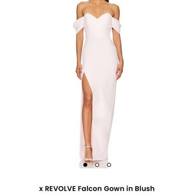 Amanda Uprichard Strapless Blush Dress