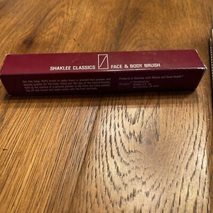 Vintage Shaklee Classics Face & Body Brush - Free Shipping!