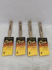 Lot Of (4) ArroWorthy Oro 2 in.   W Angle Paint Brush