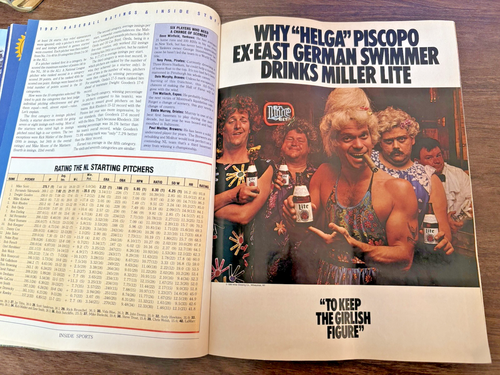 Vtg Inside Sports Magazine Vol Nine May 1987 Baseball Ratings Inside Stuff - Picture 5 of 10
