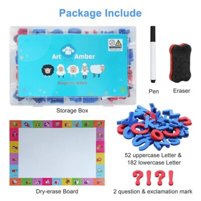 Magnetic Letters and Alphabet Set. with 226 Pc