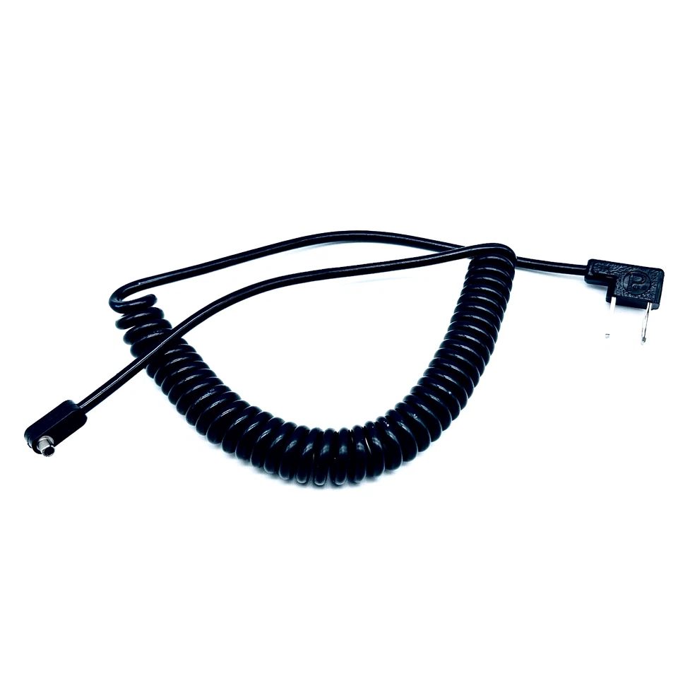 New Old Stock Mint Paramount PC male to Household 5' Coil Cord for Flash Unit - Image 3 of 4