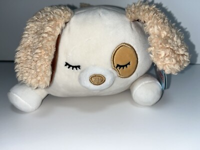 Harrison Dog Laying Down HugMees Squishmallow Plush Stuffed Animal Brand New