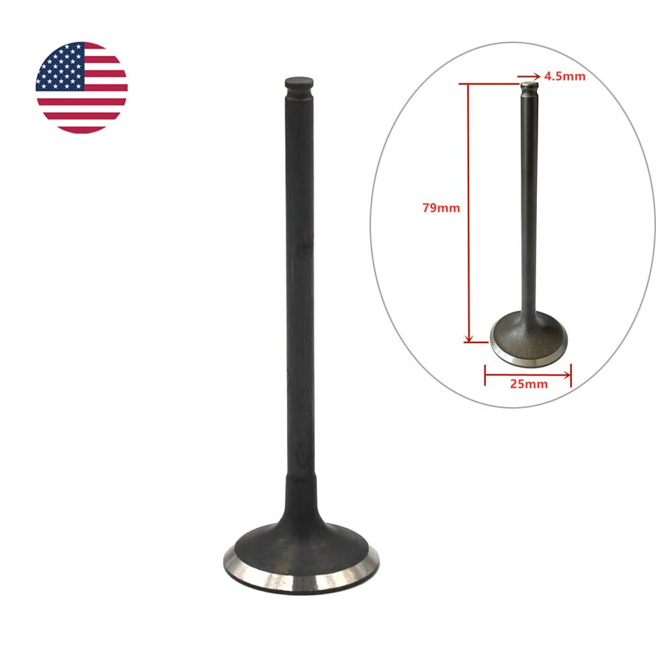 Válvulas de escape de admisión todoterreno YZ250F 2014-2018 YZ250FX WR250F 2015-19 para Yamaha Foto 3 de 4