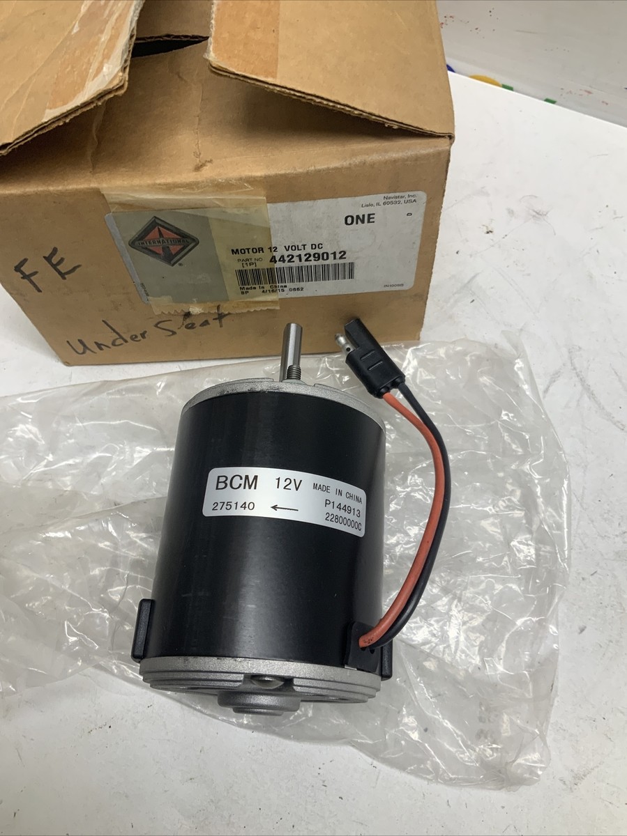 INTERNATIONAL 442129012 OEM Blower Motor 12V FRT Clockwise 