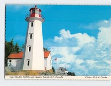 Postcard Cape Mudge Lighthouse Quadra Island Quathiaski Cove Canada