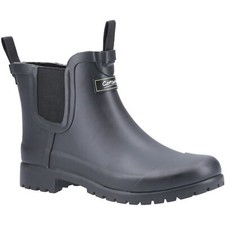 Image of Cotswold Blenheim Rubber Black Wellington Boots New
