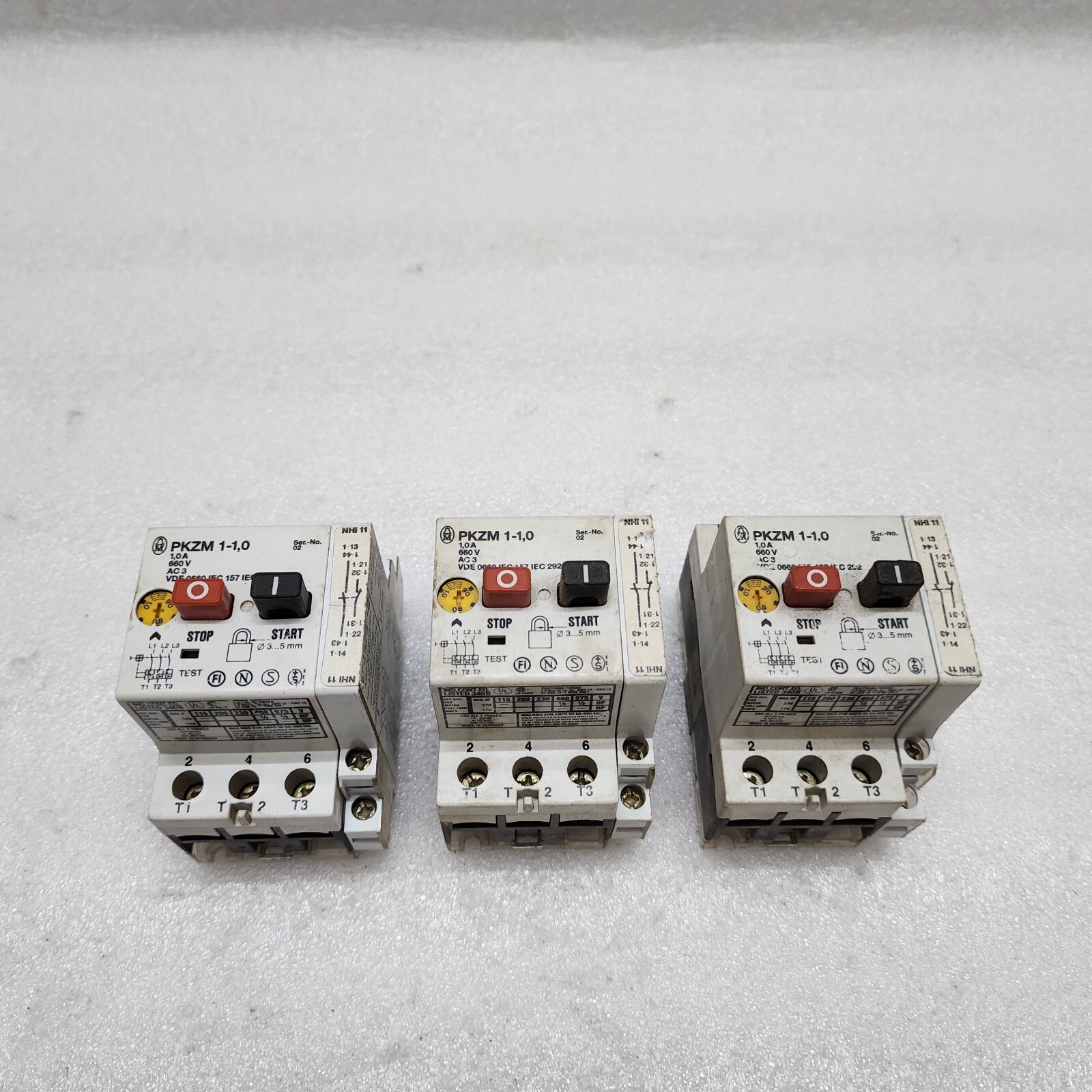 MOELLER PKZM 1-1.0 MANUAL MOTOR STARTER 0.6-1A