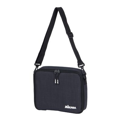 MIKASA FIVB embroidered volleyball referee case black polyester AC