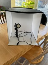 Portable Photo Studio Light Kit - Mini LED Shooting Tent Kit 16x16x16  6000K